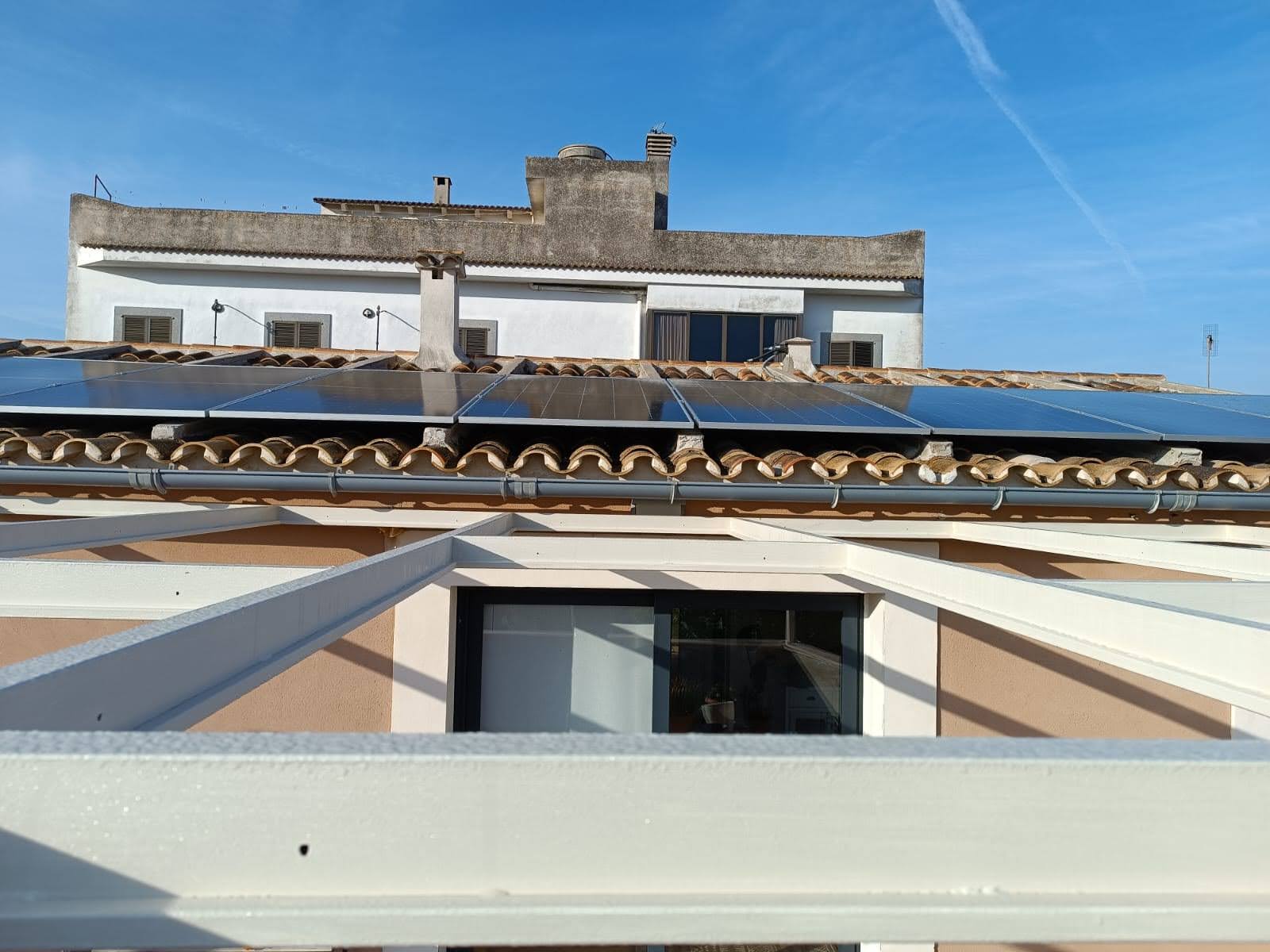 instalacion solar autoconsumo solar cubierta-tejado santa margarita-Mallorca