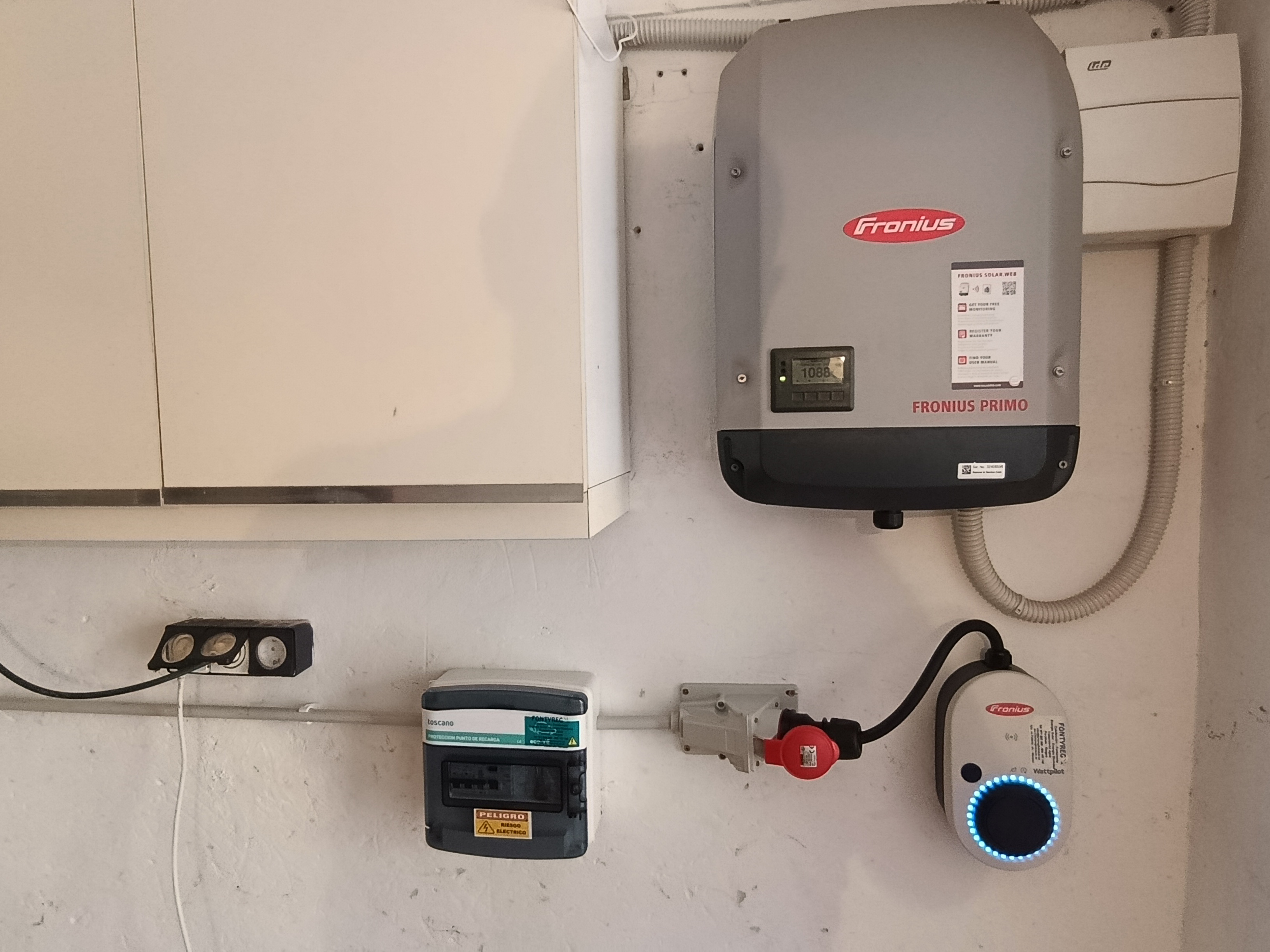 cargador solar coche eléctrico fronius wattpilot Mallorca, 