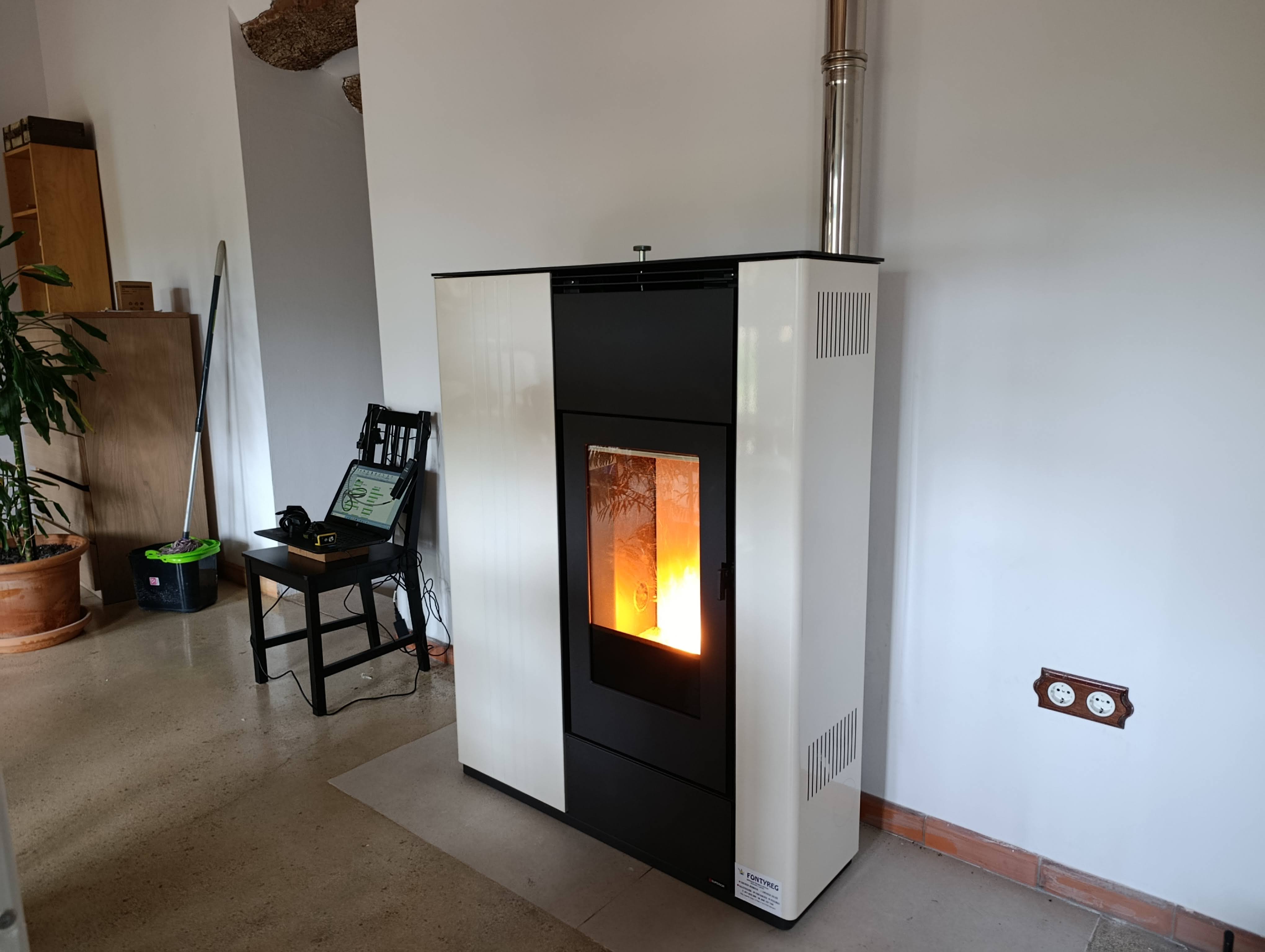 termoestufa pellets superior-piazzetta, hidro estufa Mallorca, 