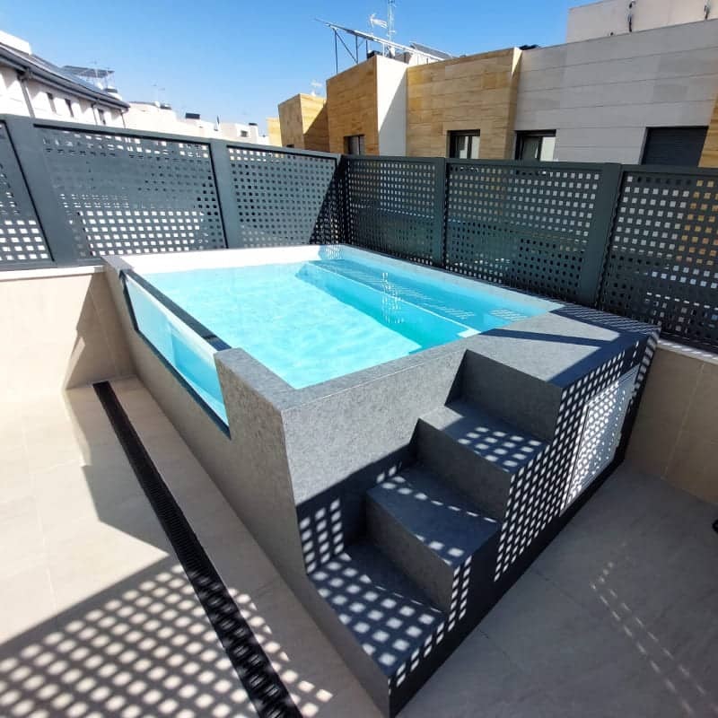 Piscina Elevada Compact Pool Mallorca, diseño, Manacor,