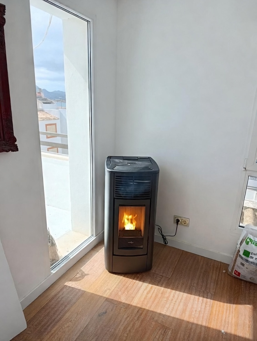 estufa pellets ferlux, sat mallorca, servicio tecnico ferlux mallorca,
