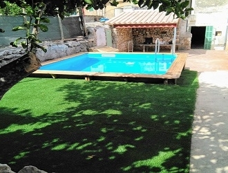 Piscina sobre suelo desmontable Manacor-Mallorca, piscinas superficie-sobresuelo Mallorca,